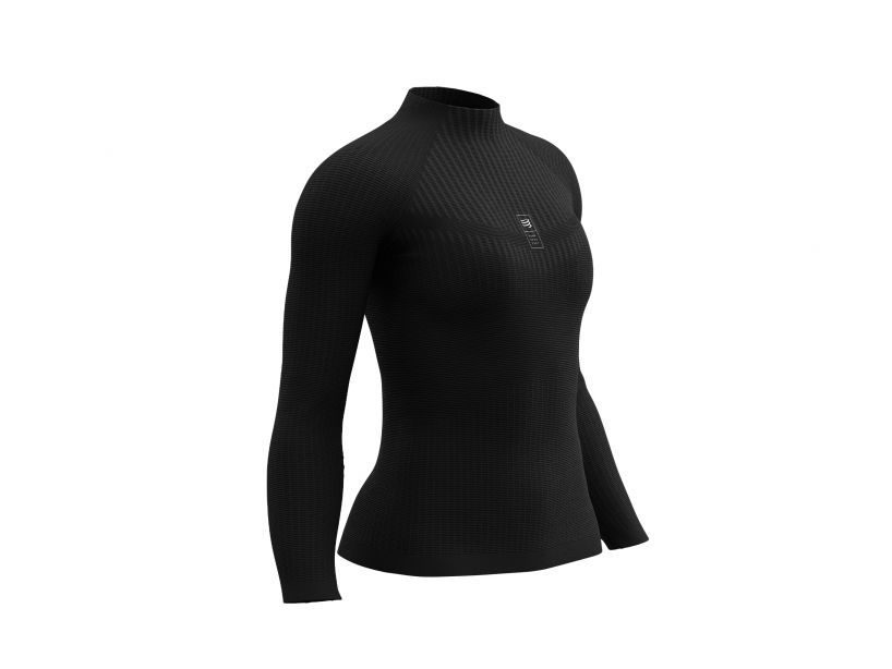 3D THERMO 110G LS TSHIRT BLACK